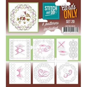 Stitch & Do - Cards only Stitch - set 020